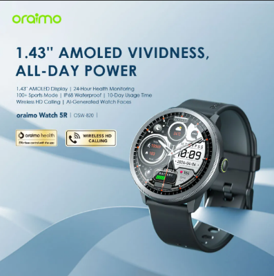 Picture of Oraimo Watch 5R Smart Watch | Free Delivery