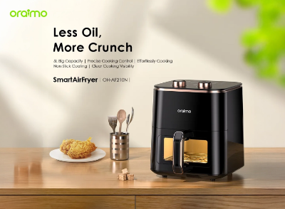 Picture of Oraimo SmartAirFryer 1500W Cooking Visible Smart Air Fryer ( OH-AF210N )