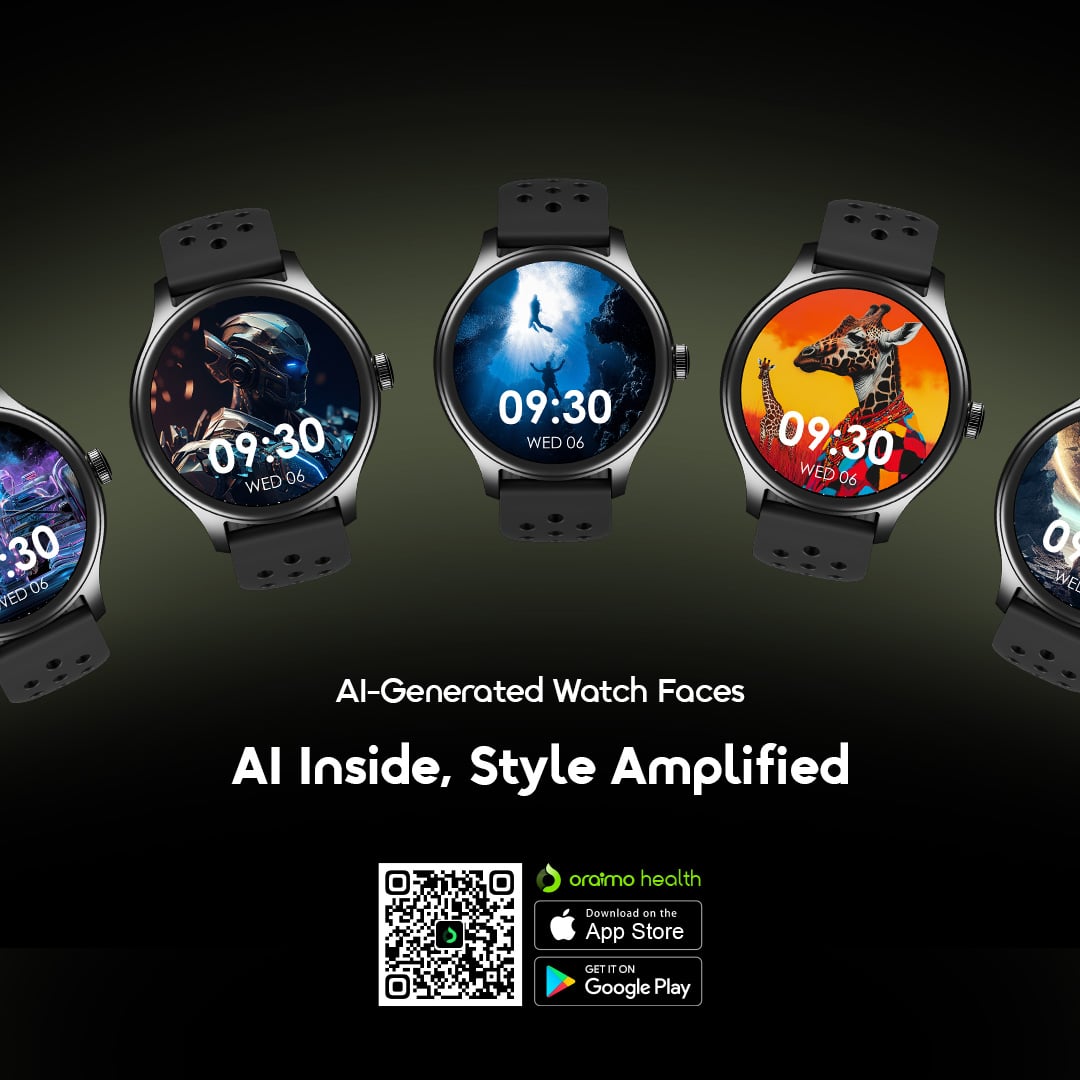 Picture of Oraimo Watch 6R Anti-Scratch Smart Watch (OSW-823)