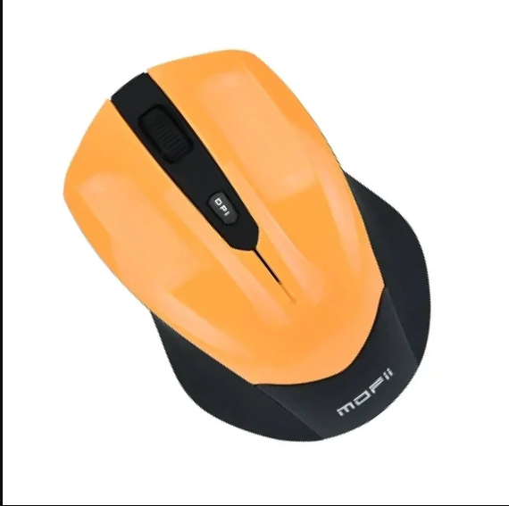Picture of MOFII SM-356AG Black & Yellow Wireless Silent Mouse