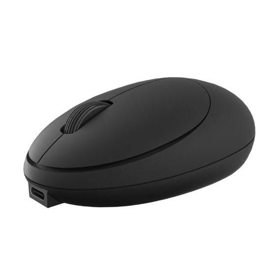 Picture of T-WOLF T87 Wireless (Dual Mode) Black Rechargeable Mouse