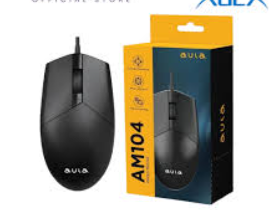 Picture of AULA AM104 Wired Black Mouse