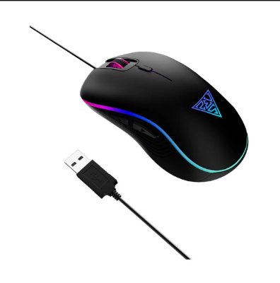 Picture of GAMDIAS AURA GS3 Wired Black Optical Gaming Mouse