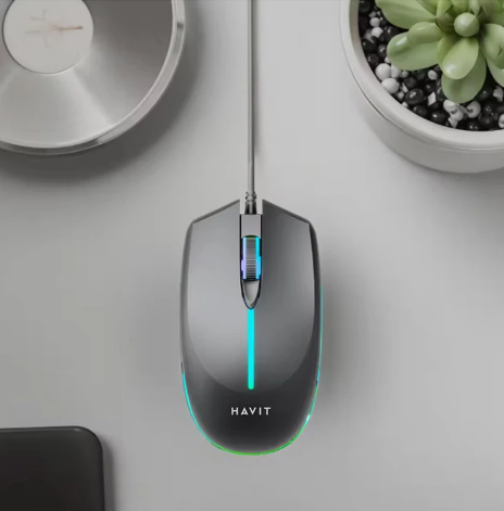 Picture of Havit MS68GT RGB Wireless Black Gaming Mouse