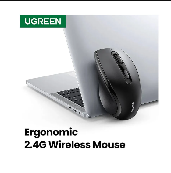 Picture of UGREEN M511 (45012) Wireless Black Optical Mouse