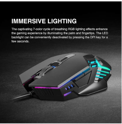 Picture of GAMDIAS AURA GS4 Wired Black Optical Gaming Mouse Product Id: 05.02.802.45  Special Price Tk 750  Save Extra Tk 100 on online order Regular Price Tk 810   Check Availability Quick Overview Type - Optical Gaming Mouse Connection Type - Wired Interface - US