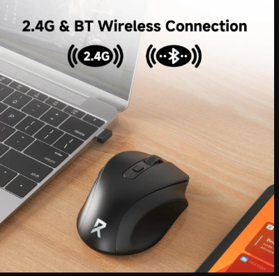 Picture of Redragon BM-4091 Pro Wireless (Dual Mode) Black Mouse