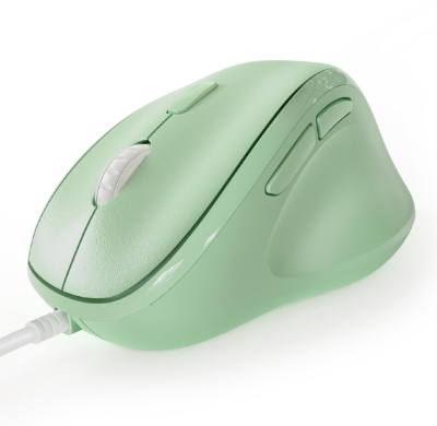Picture of Micropack M-105 Silent Green Wired Optical Mouse