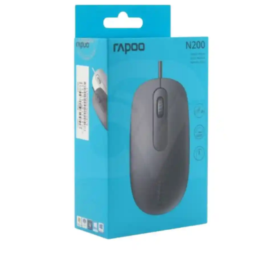 Picture of Rapoo N200 USB Optical Black Mouse