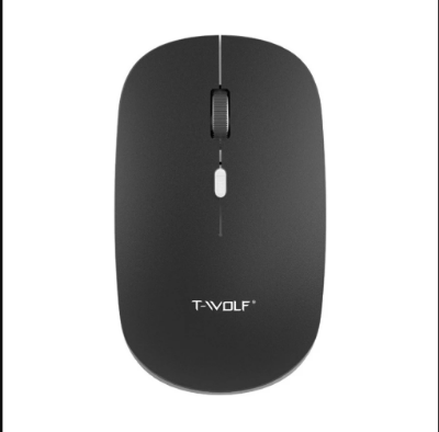 Picture of T-WOLF T90 Wireless (Dual Mode) Silent Black Rechargeable Mouse