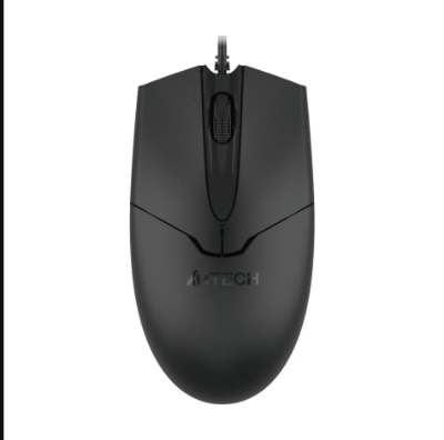 Picture of A4TECH OP-550S Black Wired Silent Mouse