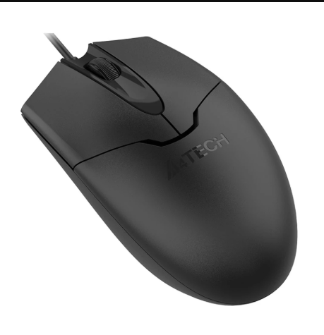 Picture of A4TECH OP-550S Black Wired Silent Mouse