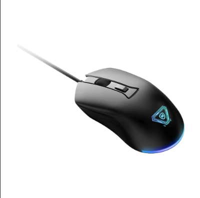 Picture of Micropack GM-01 Athene Rainbow Breathing LED Wired Black Gaming Mouse