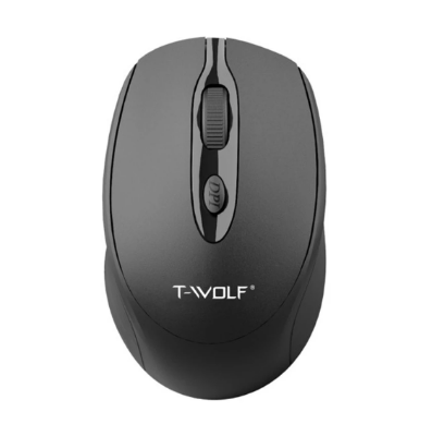 Picture of T-WOLF T75 Wireless (Dual Mode) Silent Black Rechargeable Mouse