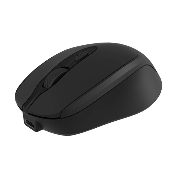 Picture of T-WOLF T75 Wireless (Dual Mode) Silent Black Rechargeable Mouse
