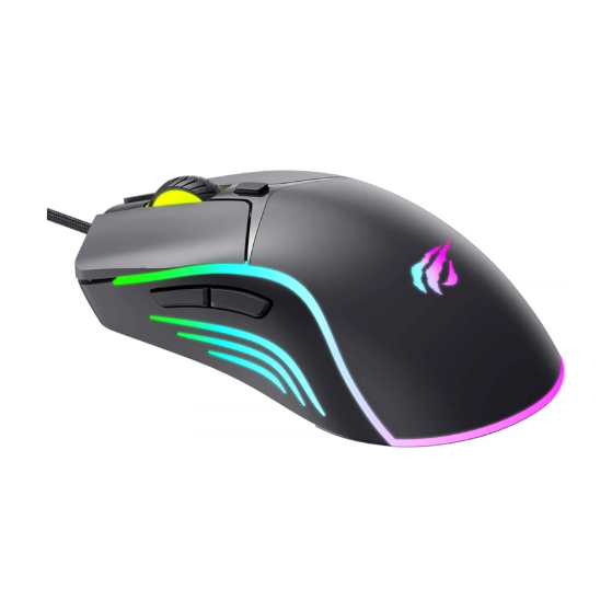 Picture of Havit MS1029 RGB Wired Black Gaming Mouse