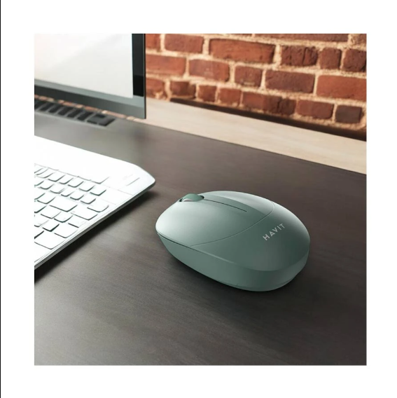 Picture of Havit MS54GT Wireless Green Silent Mouse