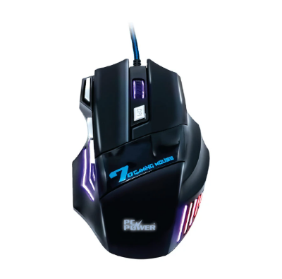 Picture of Pc Power PCM 101G RGB Wired Black Gaming Mouse
