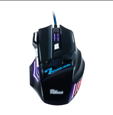 Picture of Pc Power PCM 101G RGB Wired Black Gaming Mouse