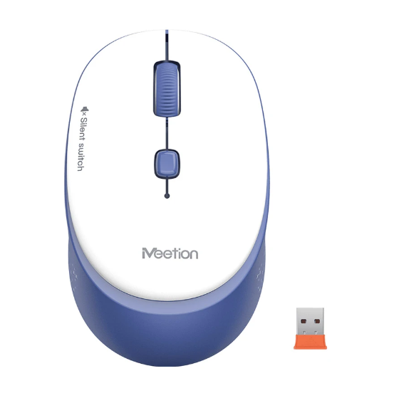 Picture of Meetion MT-R571 Blue Wireless Silent Office Mouse