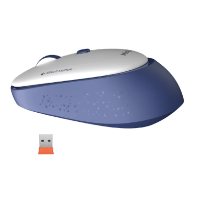 Picture of Meetion MT-R571 Blue Wireless Silent Office Mouse