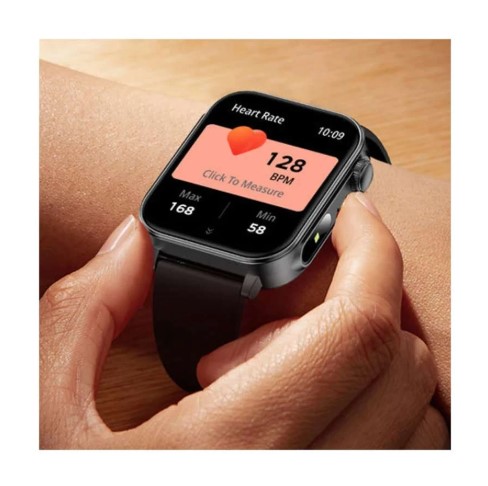 Picture of COLMI P80 Bluetooth Calling Black Smart Watch With Silicone Strap