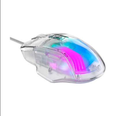 Picture of Havit MS1011SE Wired Transparent White Programmable Gaming Mouse