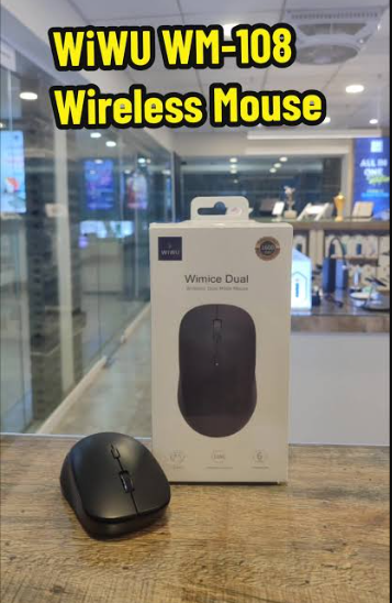 Picture of WiWU WM108 Wireless (Dual Mode) Black Mouse