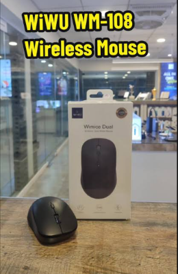 Picture of WiWU WM108 Wireless (Dual Mode) Black Mouse