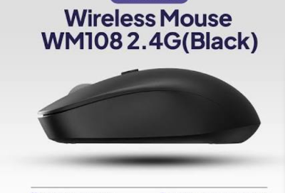 Picture of WiWU WM108 Wireless (Dual Mode) Black Mouse