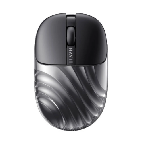 Picture of Havit MS46WB (Dual Mode) Black Wireless Rechargeable Mouse