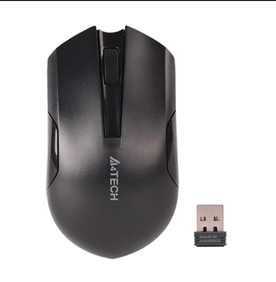 Picture of A4TECH G3-200/200N Black & Orange Wireless Mouse