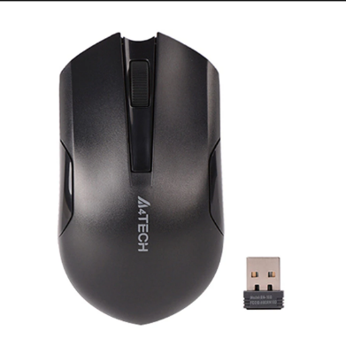 Picture of A4TECH G3-200/200N Black & Orange Wireless Mouse