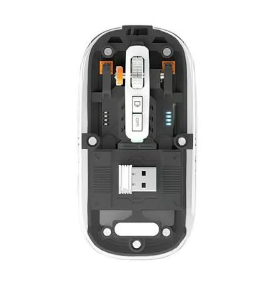 Picture of Pc Power PGM-P4 RGB Wireless (Dual Mode) Black Transparent Mouse