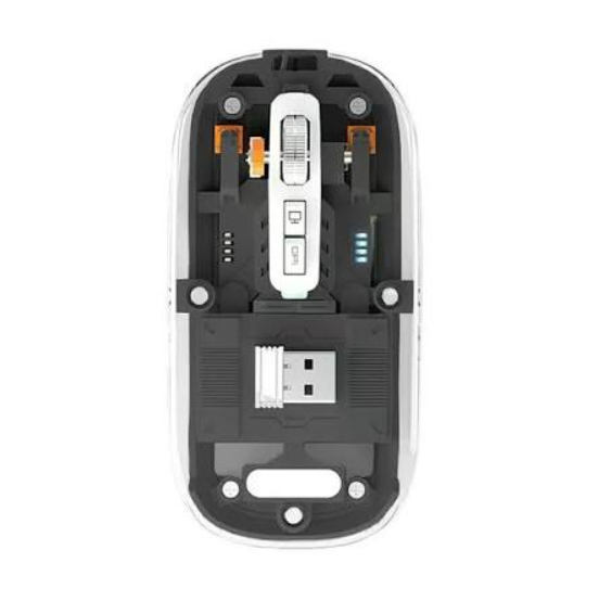 Picture of Pc Power PGM-P4 RGB Wireless (Dual Mode) Black Transparent Mouse
