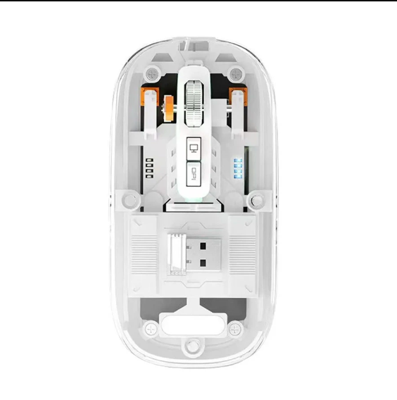 Picture of Pc Power PGM-P4 RGB Wireless (Dual Mode) Black Transparent Mouse