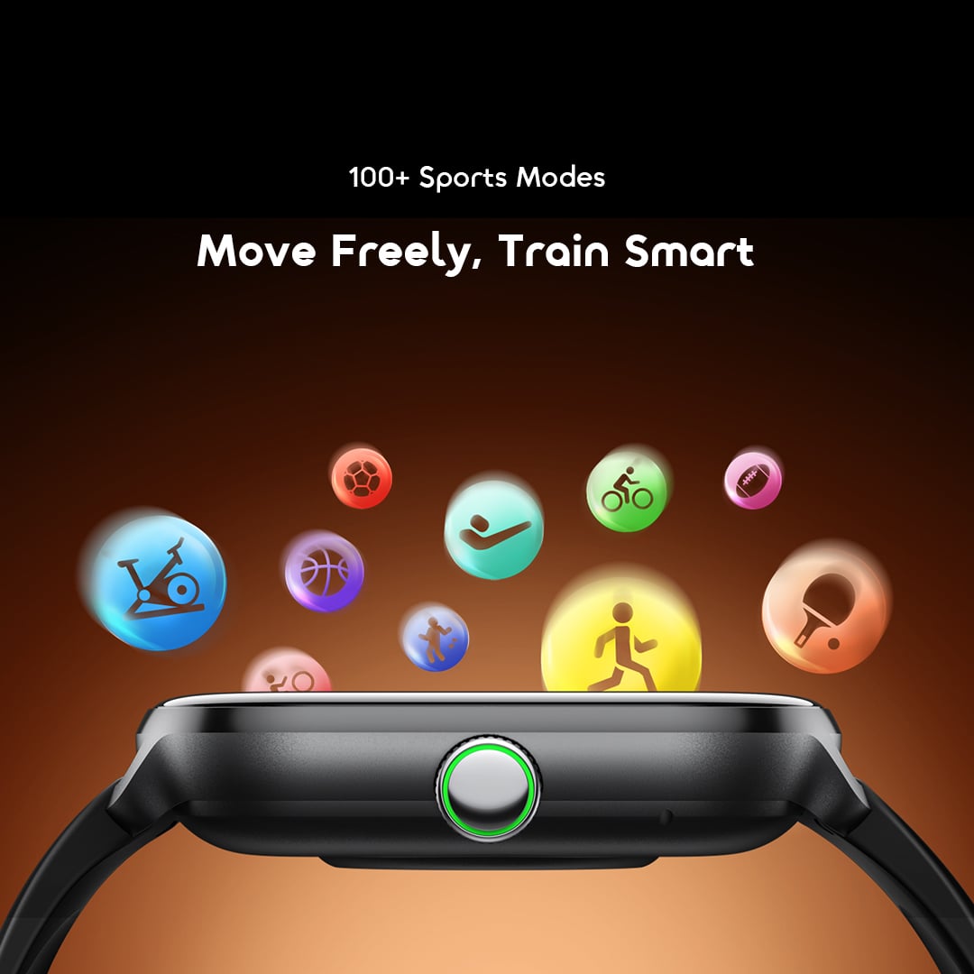 Picture of Oraimo Watch 6 Lite OSW-809 Shadow Green Bluetooth Calling Smart Watch