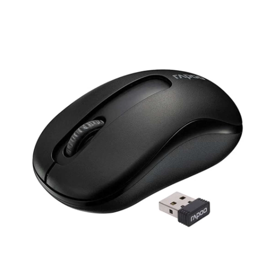 Picture of Rapoo M10 Plus Wireless Optical Black Mouse