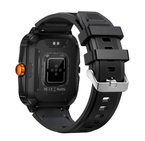 Picture of COLMI P76 Black & Orange Bluetooth Calling Smart Watch
