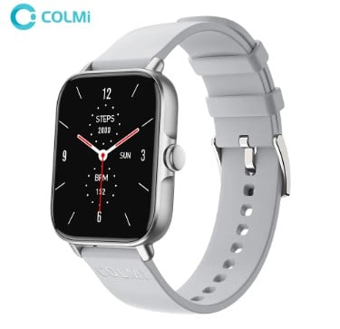 Picture of COLMI P28 Plus Silver Bluetooth Calling Smart Watch