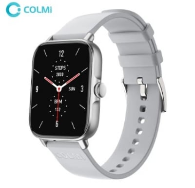 Picture of COLMI P28 Plus Silver Bluetooth Calling Smart Watch