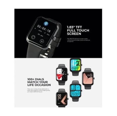 Picture of Havit M9035 Full-Touch Waterproof Black & Gray Smart Watch