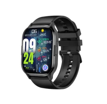 Picture of Blisbond Pulse Black Bluetooth Calling Smart Watch