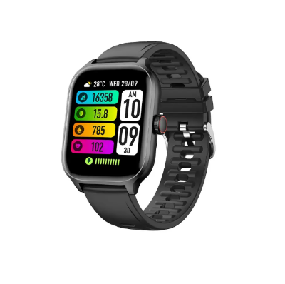 Picture of Blisbond Pulse Black Bluetooth Calling Smart Watch