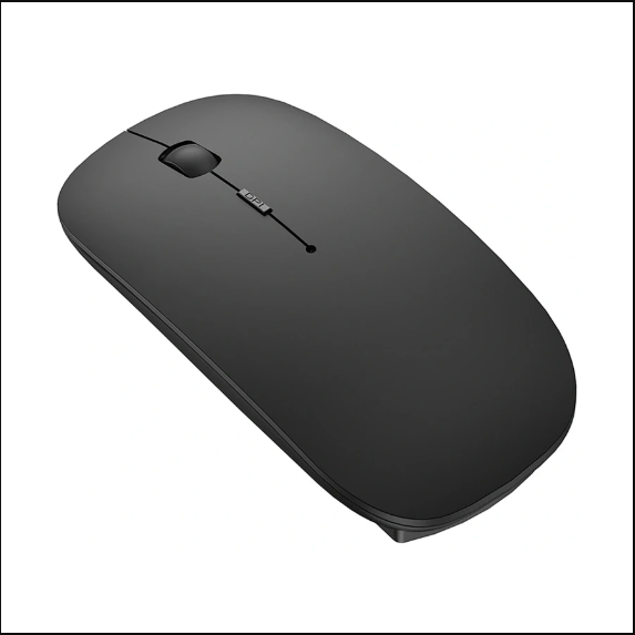 Picture of WiWU Wimice Lite Wireless Black Rechargeable Silent Mouse