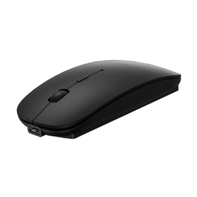 Picture of WiWU Wimice Lite Wireless Black Rechargeable Silent Mouse