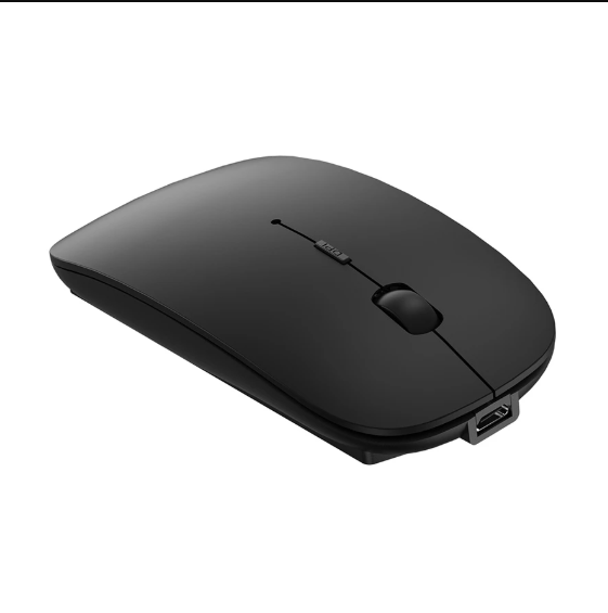 Picture of WiWU Wimice Lite Wireless Black Rechargeable Silent Mouse