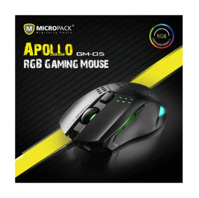 Picture of Micropack GM-05 Apollo Wired Black Gaming Mouse