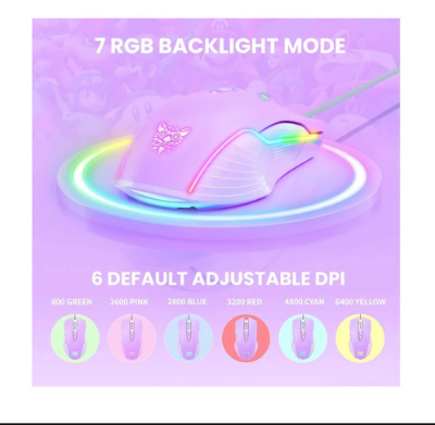 Picture of ONIKUMA CW905 RGB Wired Black Gaming Mouse