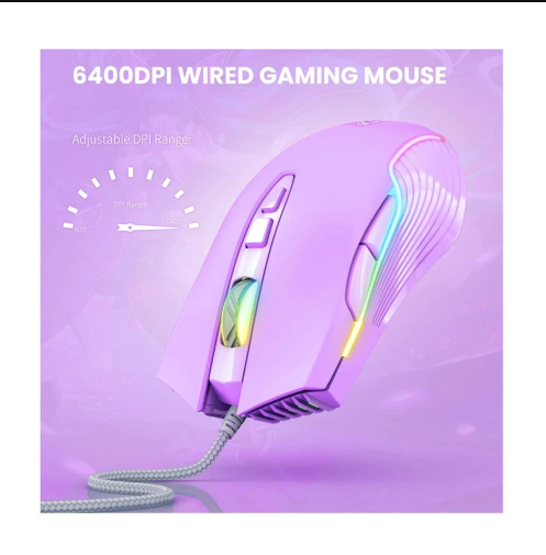Picture of ONIKUMA CW905 RGB Wired Black Gaming Mouse